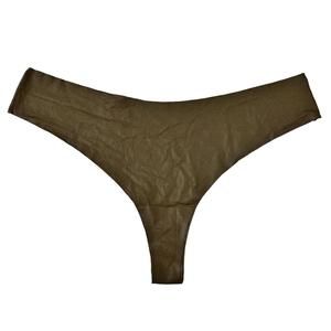 NEW Skims Naked Seamless Dip Thong in Carbon Women’s 4X